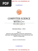 CBSE Class 12 Computer Science - All Chapters