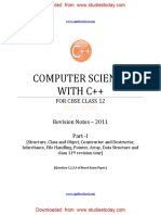 CBSE Class 12 Computer Science - All Chapters