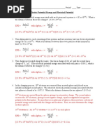 Electric Potential Energy and Electrical Potential Key