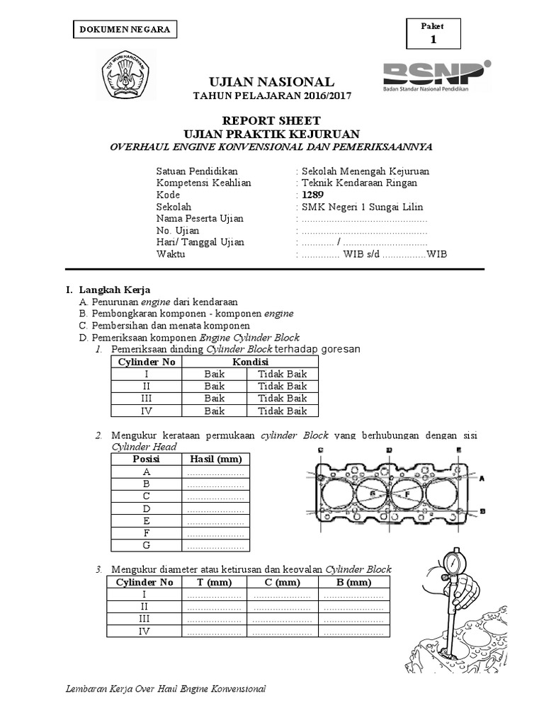 Soal essay overhaul engine 02 picture