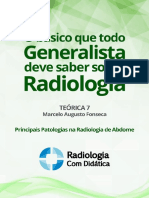 O Basico Que Todo Generalista Deve Saber Sobre Radiologia Parte 7 - Patologia Abdome