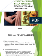 Materi Pelatihan Asman Toga Akupresure