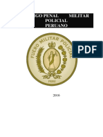 Codigo Militar Policial 01 Código 001-358-1
