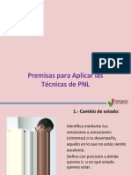 04 Premisas para Aplicar Las Técnicas de PNL 2013