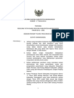 Perda Nomor 17 Tahun 2012 - Tentang RTRW Kab - Karangasem