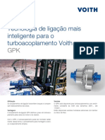 Tecnologia de Ligação Mais Inteligente para o Turboacoplamento Voith. GPK