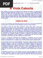 A Historia Da Viola Caipira
