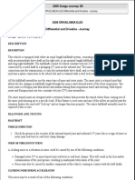 Differential and Driveline PDF