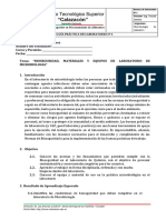 PRACTICA Nº1 Bioseguridad, Materiales y Equipos de Laboratorio