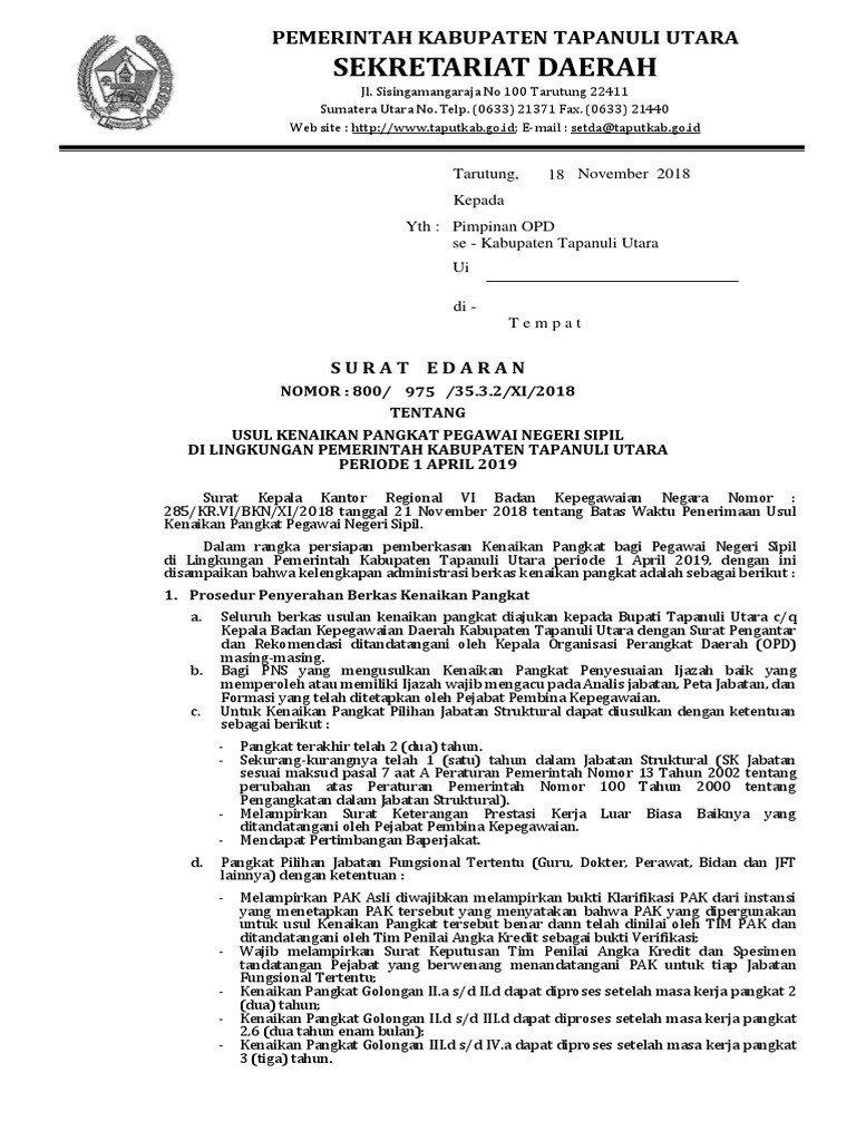 Surat Edaran | PDF