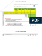Soal Ujian Praktik Excel SMP 2015