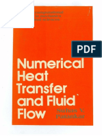 Numerical Heat Transfer and Fluid Flow - Pantankar