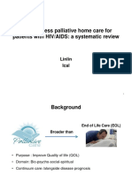 Palliative Home Care For Patients With HIV