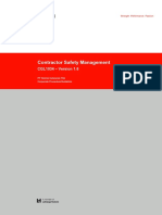 Contractor Safety Management Guideline CGL1034 Ver 1.6 