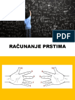 Računanje PRSTIMA