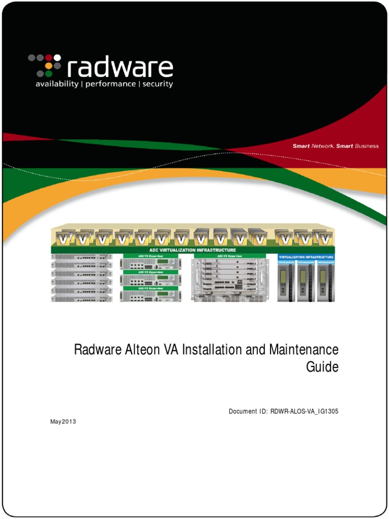 Radware Alteon VA Installation and Maintenance Guide | PDF | Virtual ...