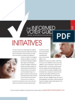 Informed Voter Guide 2010 Initiatives