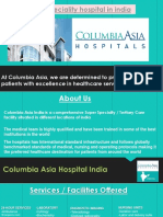 Multispeciality Hospital in India- Columbi Asia India