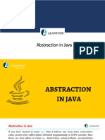Abstraction in Java