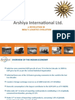 Arshiya International LTD.: A Revolution in India'S Logistics Evolution