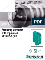 Manual: Frequency Converter With Trip Values