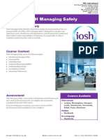 Iosh Managing Safely