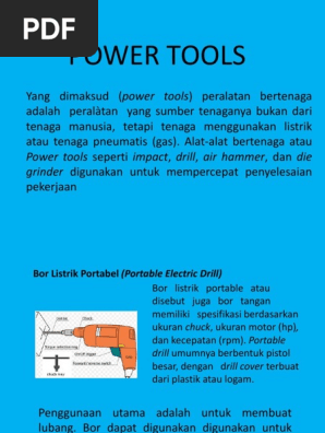Ppt 2 Power Tools Pdf