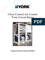 York Close Control Air Cooled Twin Circuit Range