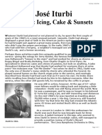 Part 10: Icing, Cake & Sunsets: José Iturbi