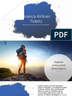 Avianca Airlines Tickets 