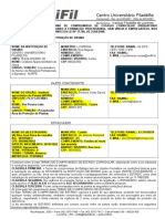 Modelo Termo de Compromisso para Estagiários