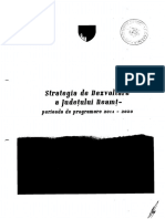 NT - Strategia de Dezvoltare A Județului Neamț - Perioadă de Programare 2014-2020