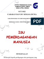 Isu Pemerdagangan Manusia