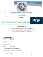 Ethical Business Scenario in Bangladesh