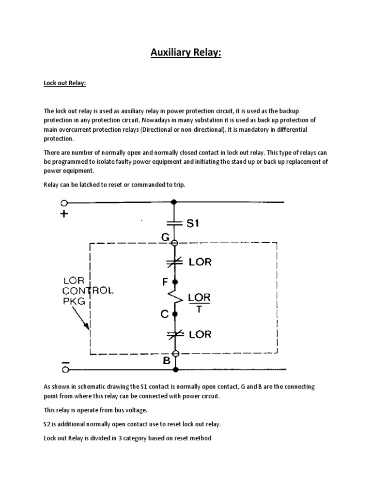 Auxiliary Relays PDF Relay Switch