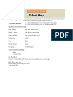 Biodata Template 7