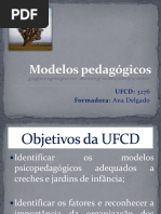 Precursores da educação pré escolar