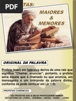 Profetas Maiores e Menores