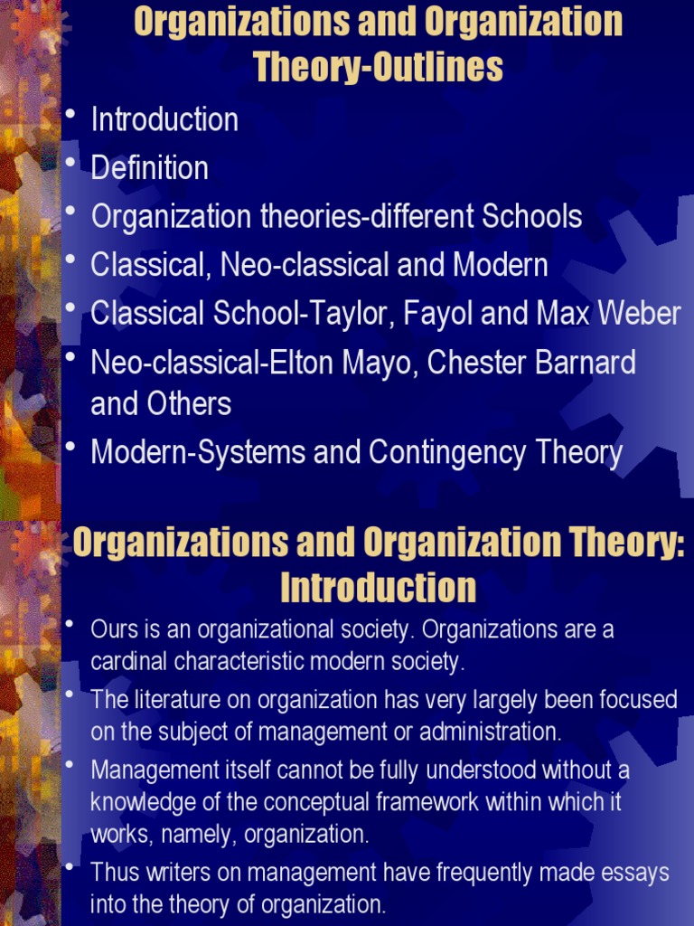 Organization visual data 3