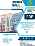 Brosur Prodi Teknik Informatika Universitas Muhammadiyah Palangkaraya