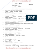 CBSE Class 5 Science or Question Bank