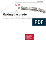 Making The Grade: Commentary
