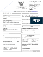 Bangladesh NVR Application Form | PDF | Travel Visa | Passport