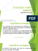 Diapositivas 8. Equilibrio Ecológico
