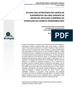 Estratégias na cadeia de suprimentos de pequenas empresas têxteis