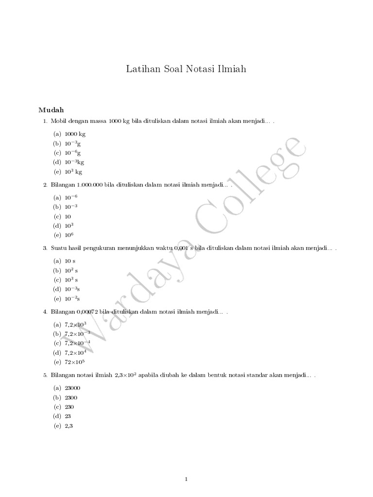 02 02 01 Notasi Ilmiah Soal