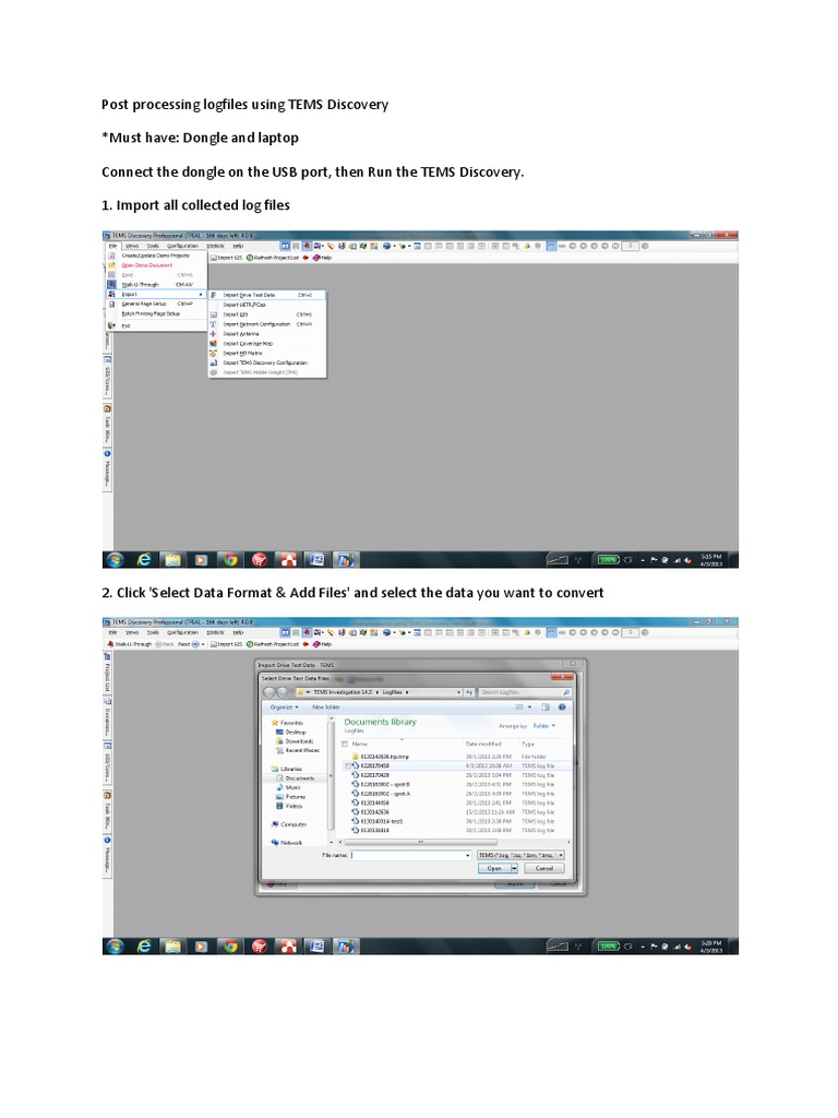 Post Processing Using Tems Discovery Pdf