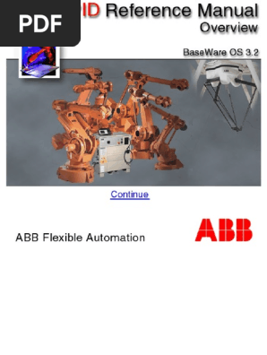 S4c Rapid Reference Manual 3 2 3hac 57 1 Pdf Subroutine Parameter Computer Programming