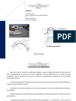 Proyecto vial: Carreteras