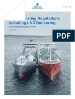 LNG Operating Regulations Including LNG Bunkering